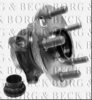 BORG & BECK BBK1284 Accessory Kit, disc brake pads